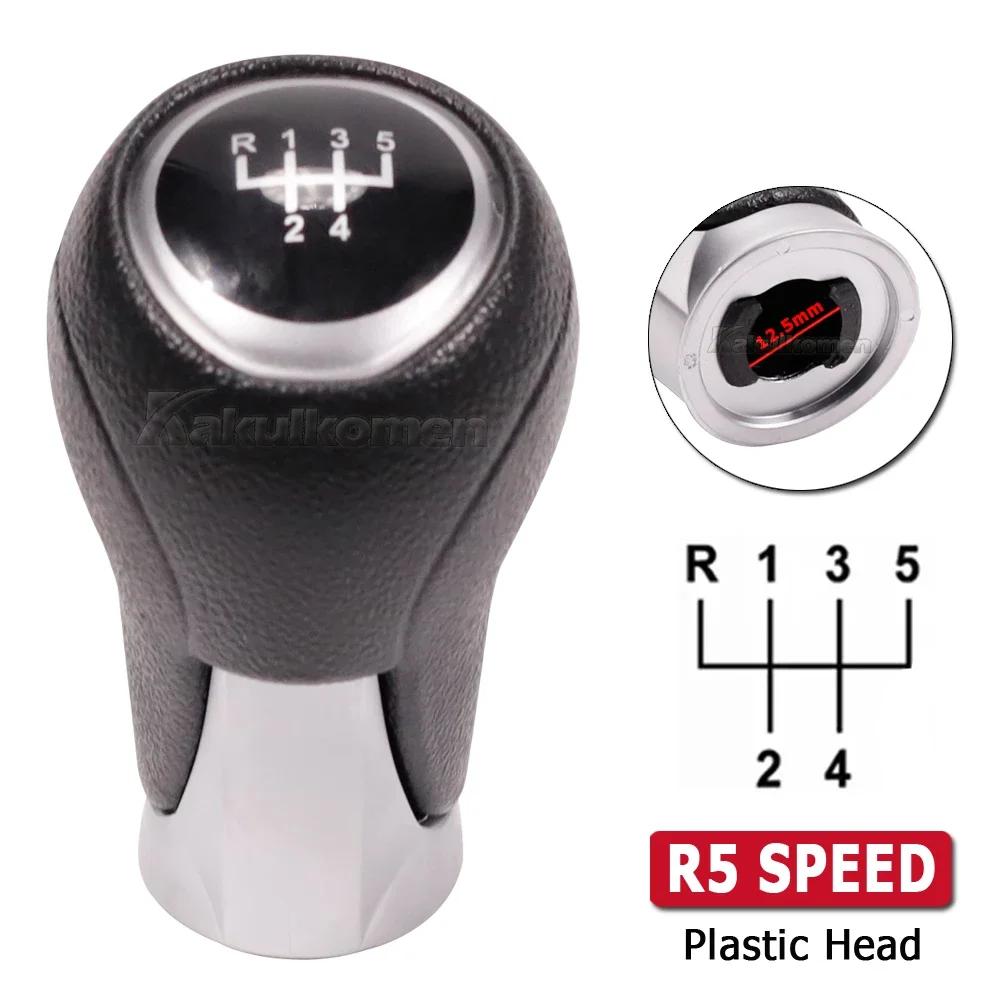 Plastic Head 5/6-Speed Gear Shift Knob Shifter Lever Manual Transmission For Mazda 3 6 CX-5 2014 2015 2016 2017 Car Accessories