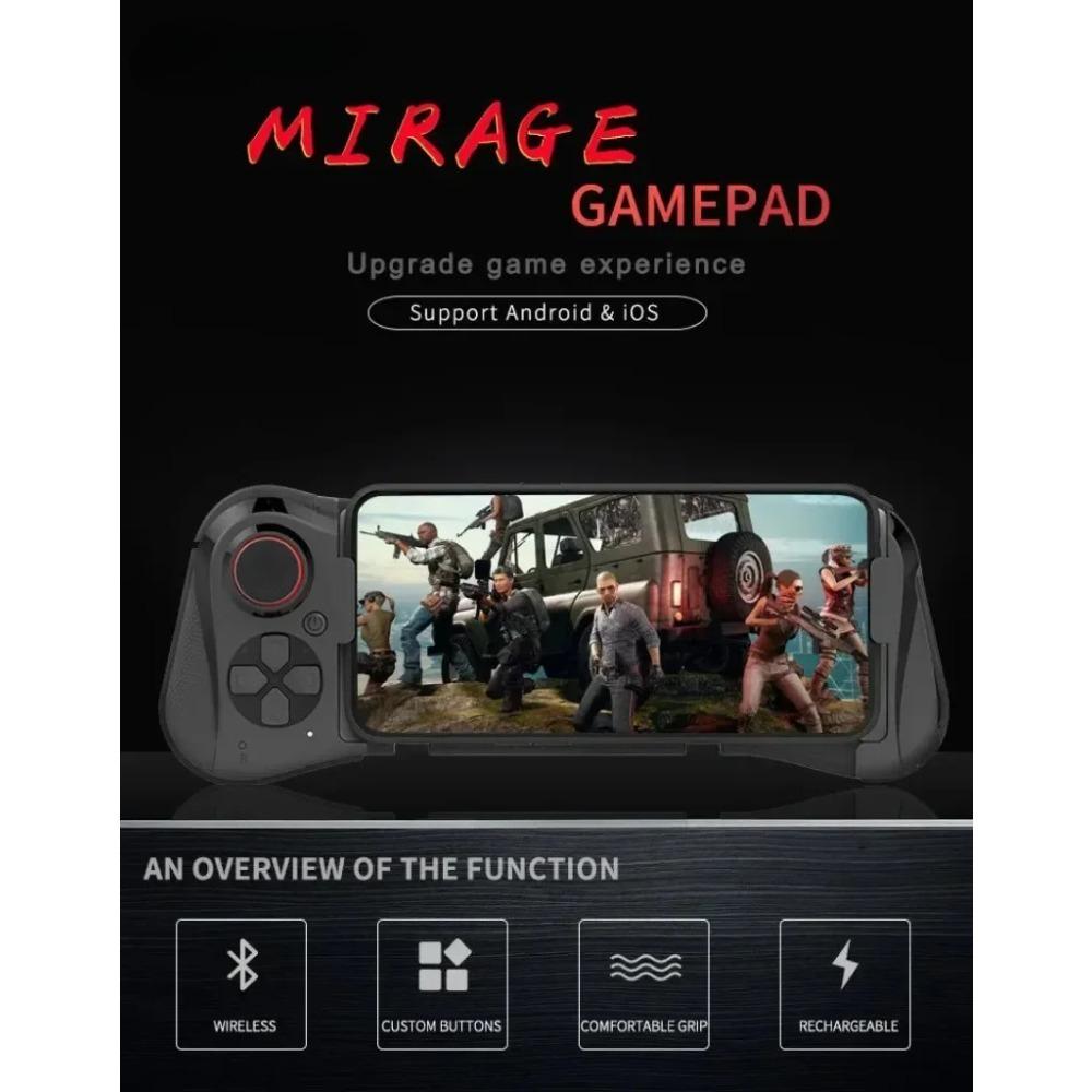 Controller Gamepad Wireless Joystick Gamepad Joypad per Gaming su Smartphone IOS Android Cellulare Intelligente