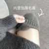 Knee Socks Children'S Autumn And Winter Warm Pure Cotton Thickened Terry Long-Tube Knee Socks Pressure Thin Non-Slip Calf Socks
