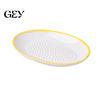 Kitchen Prep Tool Ceramic Garlic Grater Plate for Food Prep, Multifunctional Ginger And Parmesan Mincer Dish, Non Slip Masher Bowl Cheese Nutmeg