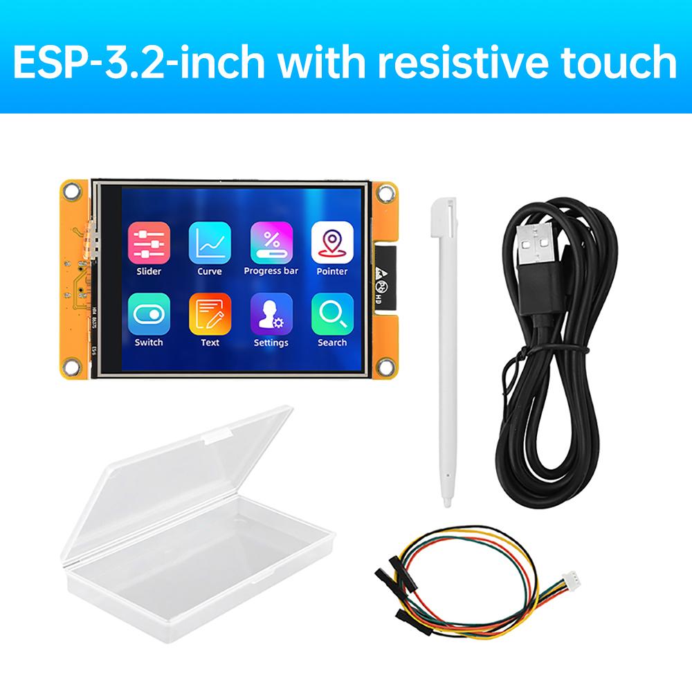 ESP32 WiFi Bluetooth Module Development Board 3.5 Inch ST7796U Drive 320*480 Resolution TFT Intelligent Resistance Touch Screen