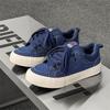 Men Platform Sneakers 2025 Fashion Comfortable Anti Slip Lace Up Outdoor Skateboard Casual Shoes Flats High Quality Sneakers