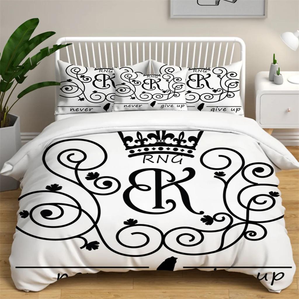 Mr And Mrs Couple Duvet Cover For Women Girls Romantic Valentines Gift Microfiber Quilt Cover For Bedroom Decoration Queen King