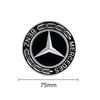 C200 E300 2026 Hot 4PCS 75mm Metal Emblem Car Wheel Center Hub Cap Cover Badge For Mercedes Benz AMG GLK GLE GLC W203 W206 W220