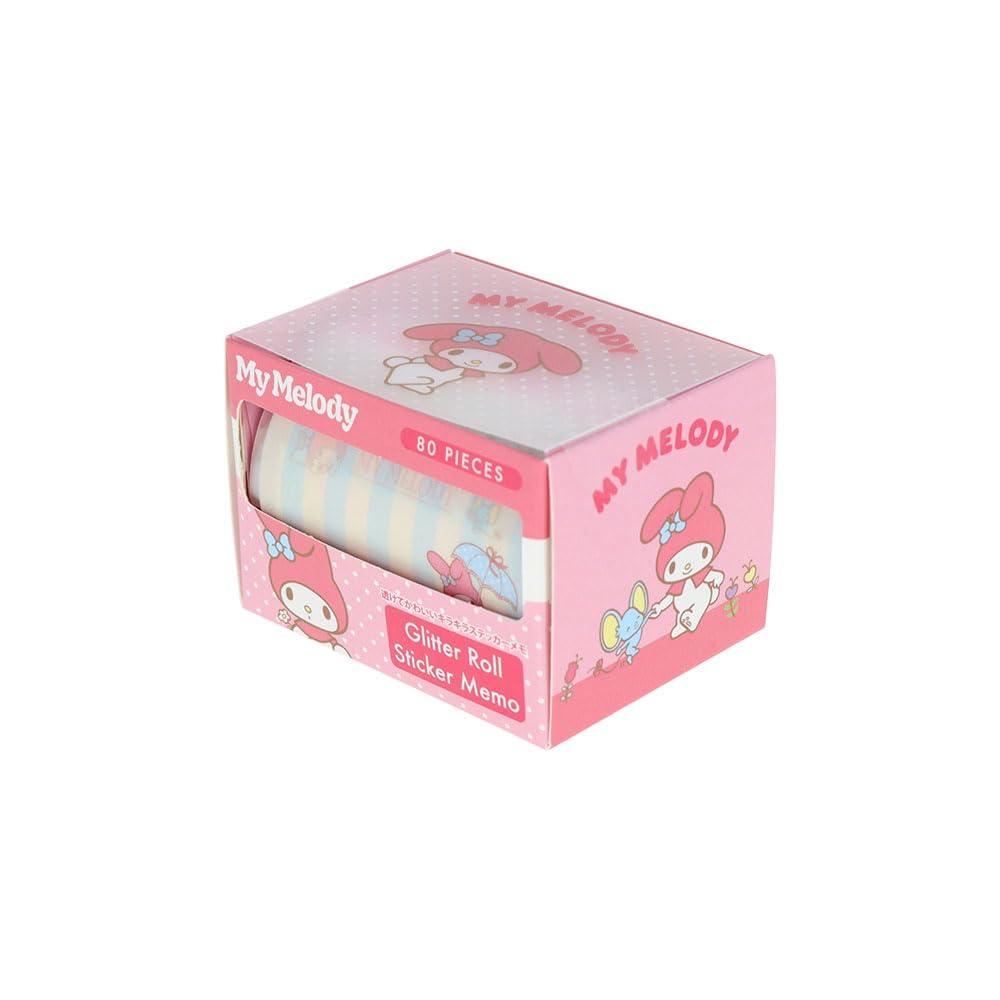 

Stationery My Melody Sanrio Characters Goods Memo Label Glitter Roll Sticker My Melody S2850540 Sun-Star