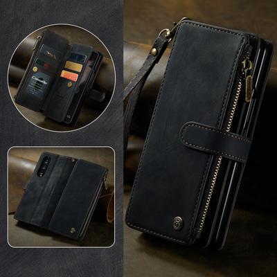 Anti -Knock Full Coverage Leather Wallet Case For Samsung Galaxy Z Fold4 Fold 4 Fold3 Fold 3 5g S22 Ultra S23 Plus S21 Fe S20