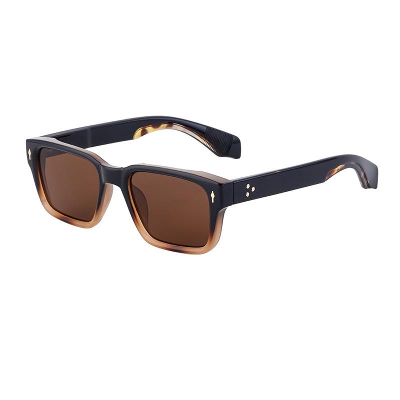 JYL TS Unisex Retro Square - Outdoor Sports Small-Frame Driving Shades ZS-98135