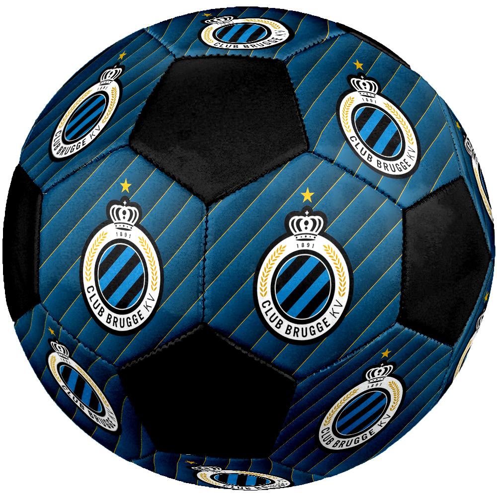 Pallone da Calcio Club Brugge KV Colorato Per Tutte le Età Cucito a Macchina PVC Pronto per la Competizione Resistente Alto Rimbalzo.TAGLIA5