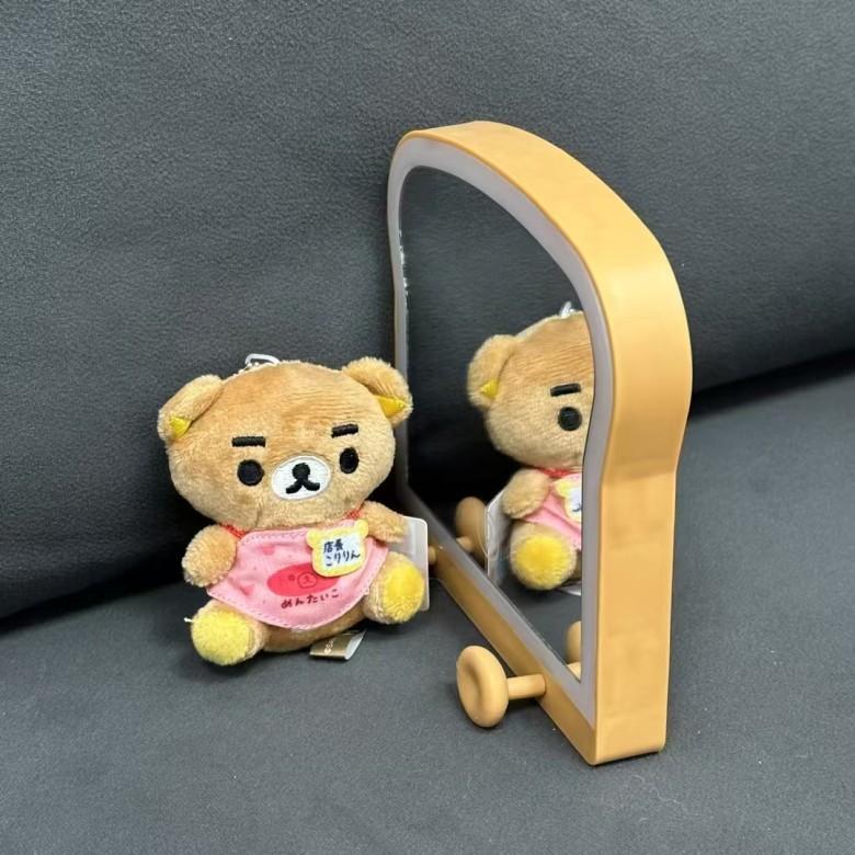 Rilakkuma Cotton Cartoon Plush Accessory Keychain For Room Decor And Collection