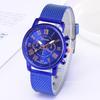 Mesh Strap Unisex Quartz Watch Large Dial Roman Numerals Decorate Wristwatches Multiple Colors Relogio Feminino Reloj Mujer