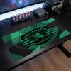 Sporting CP FC Theme Pattern Mouse Pad, Soccer Logo Design XXL Gaming Desk Mat Non-Slip Computer Mouse Pad