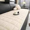 Four Corduroy Sofa Cover Thick Plush Non-slip Cushion Sectional