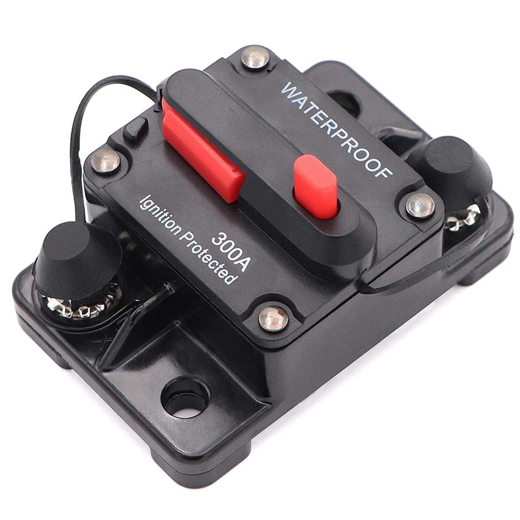Circuit Breaker Fuse Reset 30A 40A 50A 60A 70A 80A 100A 120A 150A 200A 250A 300A AMP Waterproof Boat Car Circuit Breaker Fuse Holders1