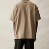 Fear of God Essentials Short Sleeve Polo Unisex Tops Moss FOG-SS21-583