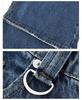 Men's Slim Retro Yellow Mud-Dyed Straight Jeans for Autumn