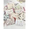 Quilted Floral Padded Portable Storage Bag, Soft Coin Purse, Lipstick Pouch, Cosmetics and Miscellaneous Storage