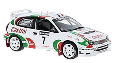 Ixo Scale Toyota Corolla WRC 1997 RAC Rally Finished Product 1/43 #7 D.Auriol/D.Giraudet
