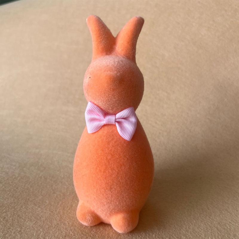 Coniglietti di Pasqua Decorazione in Morbido Floccato Coniglietti Adorabili Regalo di Compleanno o per le Feste per la Casa