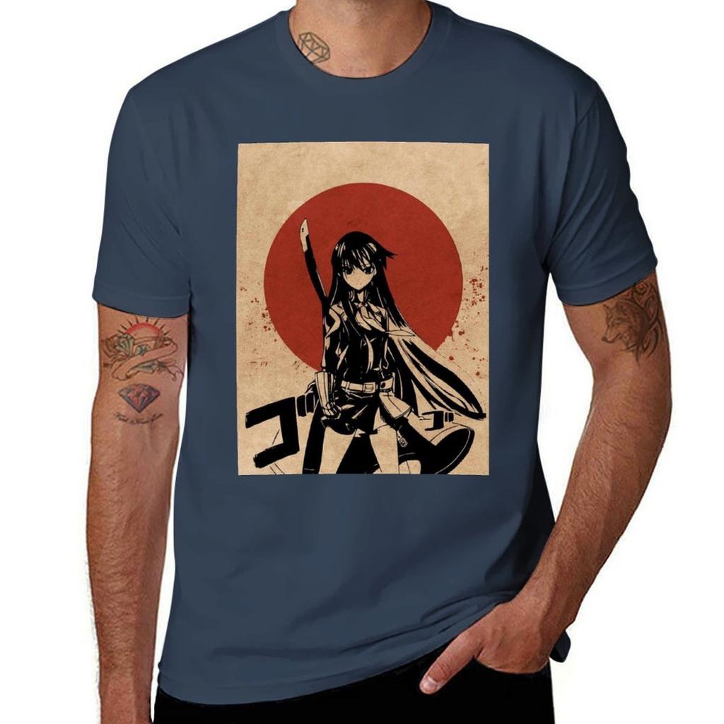 Akame ga Kill Aesthetic Akame TShirt Outdoor Sports Short Sleeve Top
