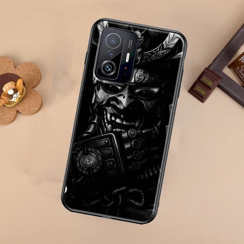 Japanese Samurai Warrior Case For Xiaomi POCO X7 Pro X3 X5 X6 F3 F5 F6 M6 Pro 11T 12T 13T 14T Pro 13 14 Ultra Cover