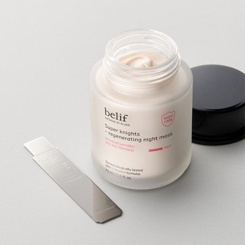 [Belief] Super Knights Regenerating Mask 75ml (Sleeping Pack)