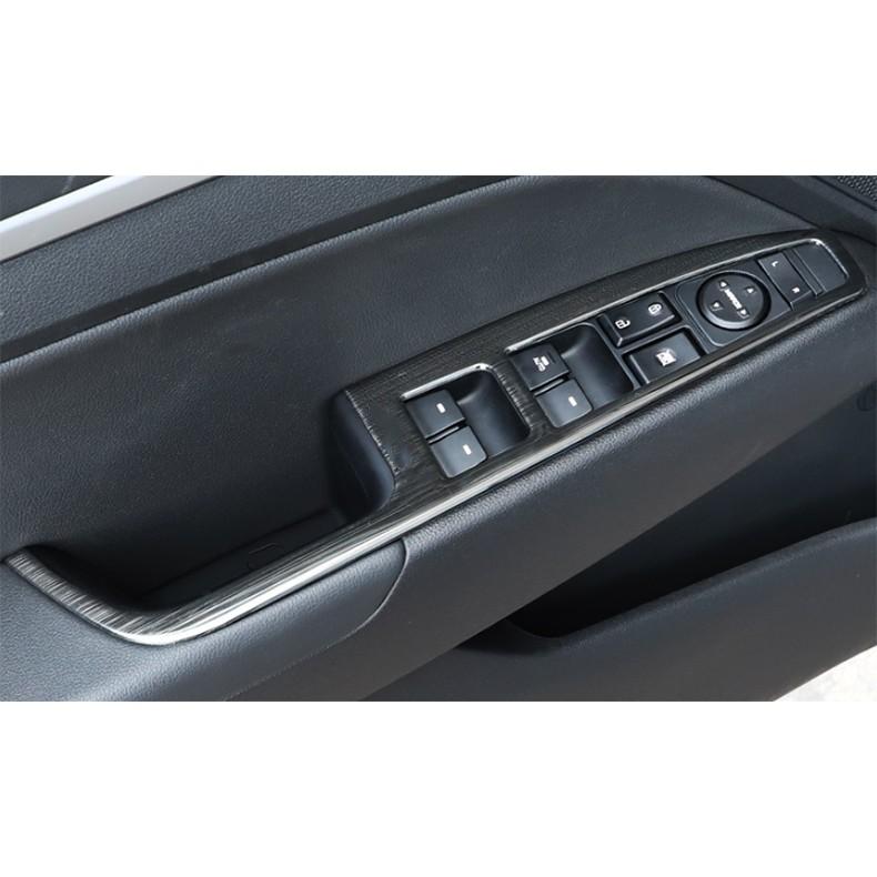 For Hyundai Elantra 16-20 Black Window Lock Lift Switch Button Panel Cover Trim