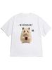 Spring Summer Trendy Outfits Korean Drama TShirt Q Did You Feel It Too Cute Hamster Graphic Soft Casual Short Sleeve Top Y2K