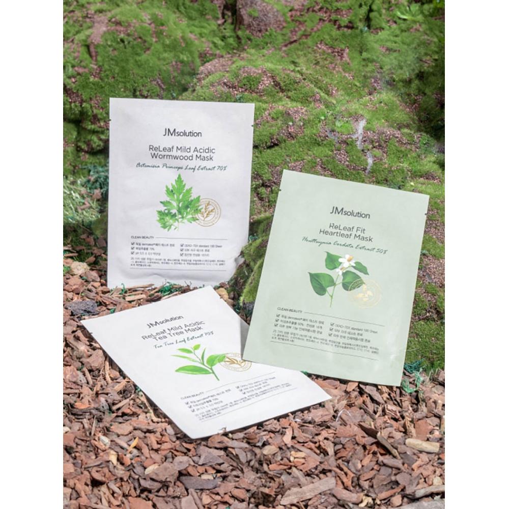 Jm Solution Relief Fit Houttuynia Cordata Mask Pack