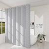 LIEI Waterproof PEVA Shower Curtain