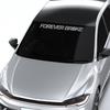 Car Windshield Sticker FOREVER BROKE Car Vinyl Decal Waterproof Vehicles Motorcycle Stickers Car Accessories Decoration Exterior