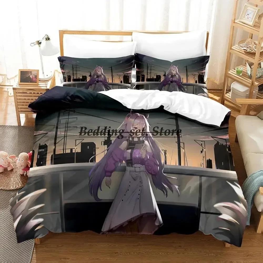 Genshin Impact Game Bedding Set Single Twin Full Queen King Size Bed Set Aldult Kid Bedroom Duvetcover Sets Anime Bed Sheet Set