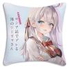 Pillow Cartoon Alya Sometimes Hides Her Feelings In Russian Sofa Decorative Home Double-Sided Printing Short Plush Cushion Cover