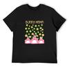 Bunny Mama Kawaii Pink Rabbits and Daisies T-Shirt Custom T-shirts Blacks Clothes Mens Graphic T-shirts Pack