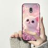 Protezione Per Nokia 215 4G Custodia Per Nokia 225 4G Antiurto Morbido Silicone Cover Posteriore TPU Custodia per Telefono Fiore Gatto Antipolvere Bumper