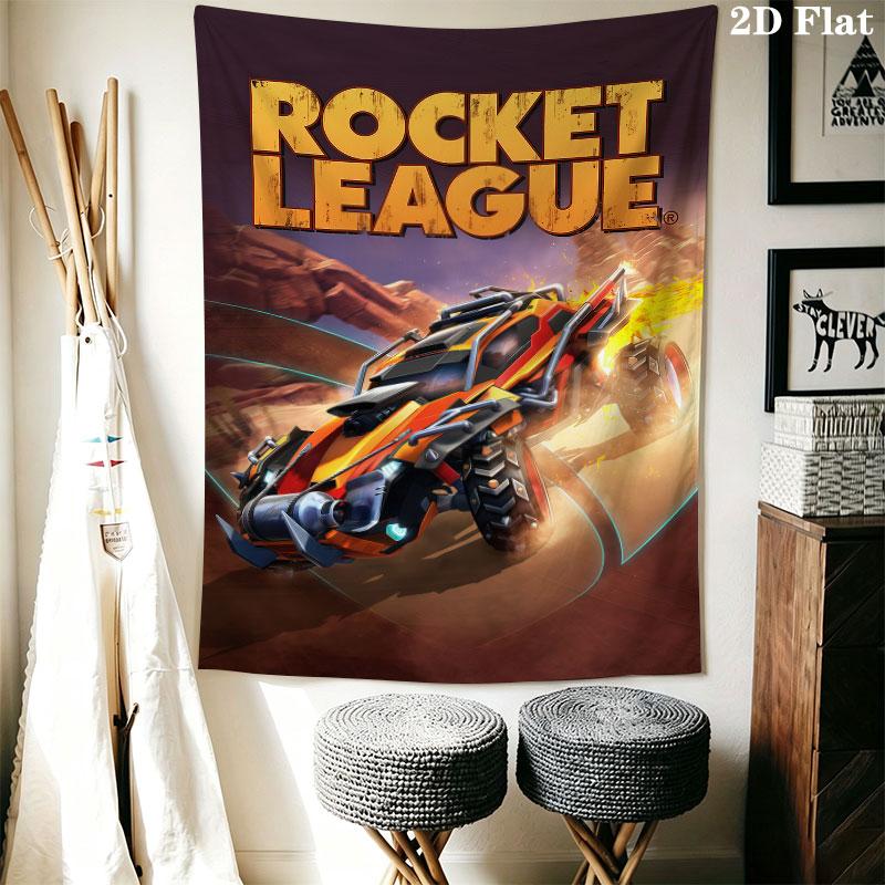 Rocket League Muur Tapijt Esthetisch Wandkleed Bedrukt Stof Deken Decoratieve Tapijten voor Slaapkamer Woonkamer Huisdecoratie