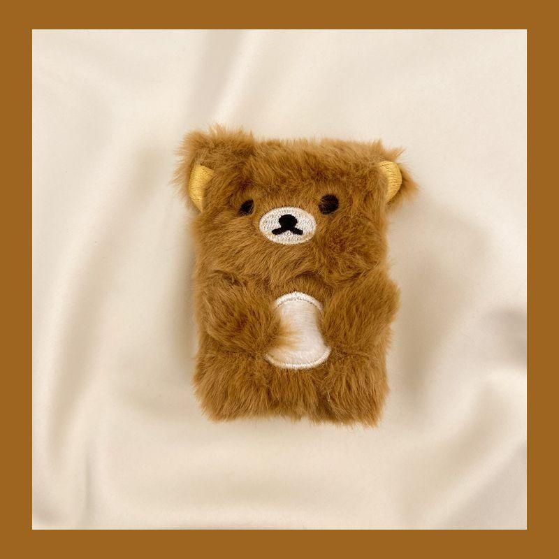 

Case Airpod3 for Apple Pro Earphone Case Second Generation Wireless Bluetooth Third Generation Aipods2 Generation 5 Fourth Generation Airpodpro airpods pro2 Stuffed Brown easy bear]