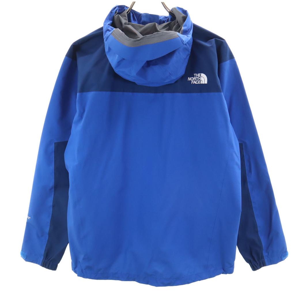 The North Face Gore-Tex Climb Light Rain Jacket S Blue Outdoor NP11503 Men's Used