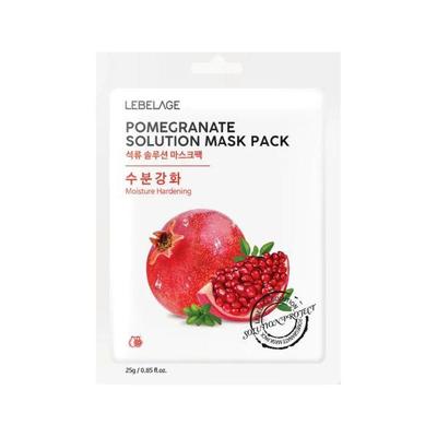 Masque Tissu Grenade 1 Feuille