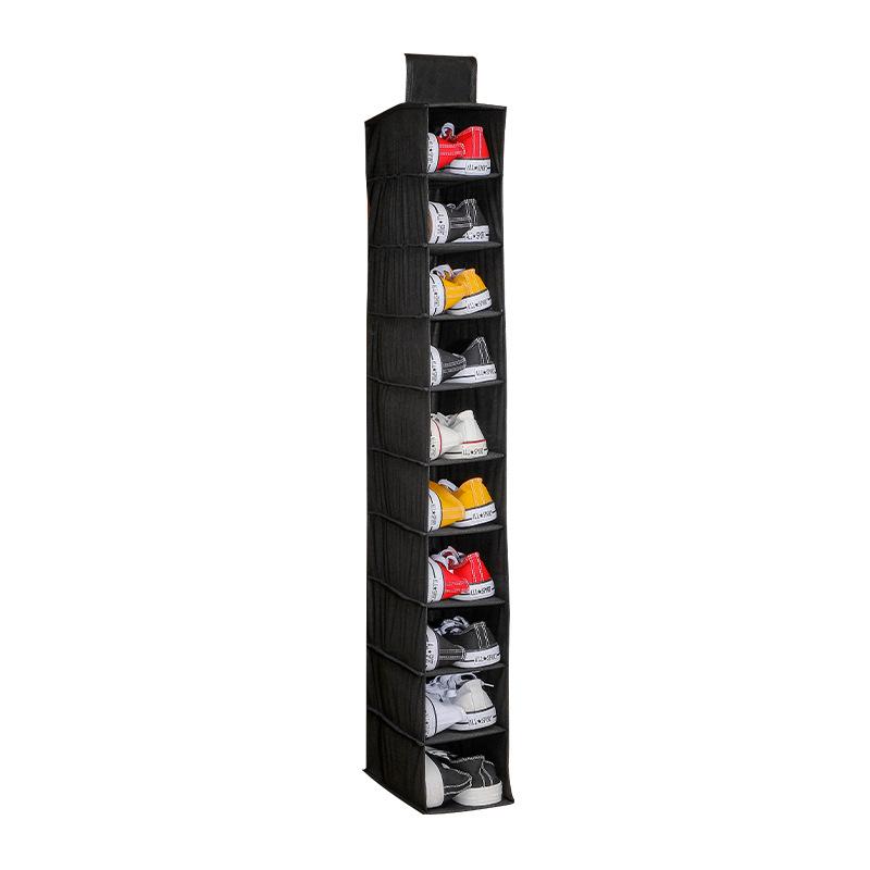 Organize Your Wardrobe with the 10-Tier Hanging Storage Bag for Clothes and Accessories