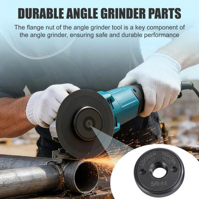 Angle Grinder Flange Locking Threaded Quick Self-Locking Secure Fit Change Tool Nut 38575 Pressure Plate