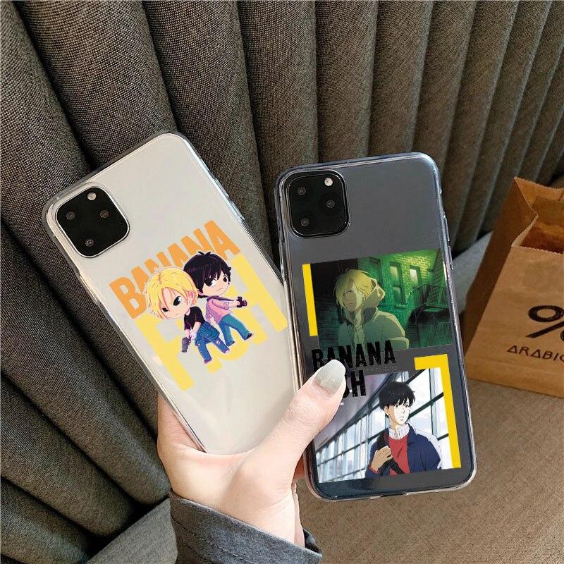 Buy Japanese Anime Banana Fish Phone Case For Apple Iphone 12 Mini 11 Pro Max Xs X Xr For Xiaomi Mi 11 11i 10 Poco X3 Nfc M3 Redmi Note 10 9