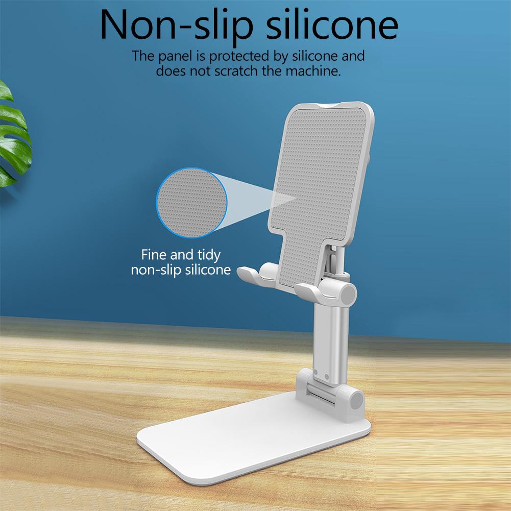 Metal Desktop Tablet Holder Foldable Desk Mobile Phone Holder Stand