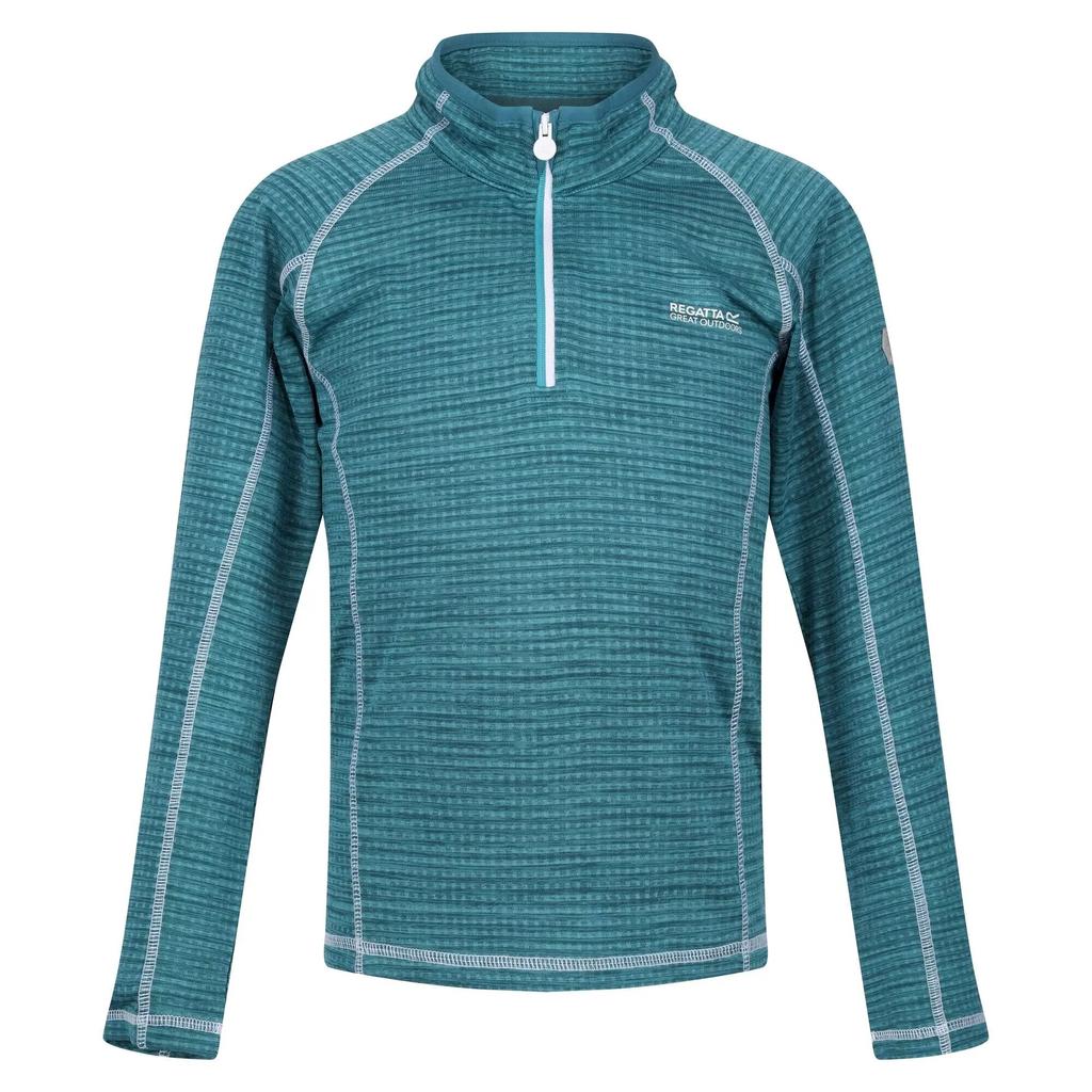 Regatta Childrens/Kids Berley Half Zip Long Sleeved Top