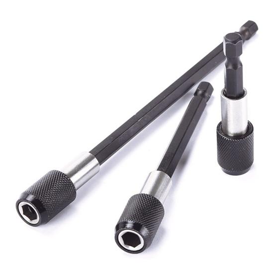 60/100/150mm 1/4 Quick Release Hex Shank Electric Drill Screwdriver Bit Holder