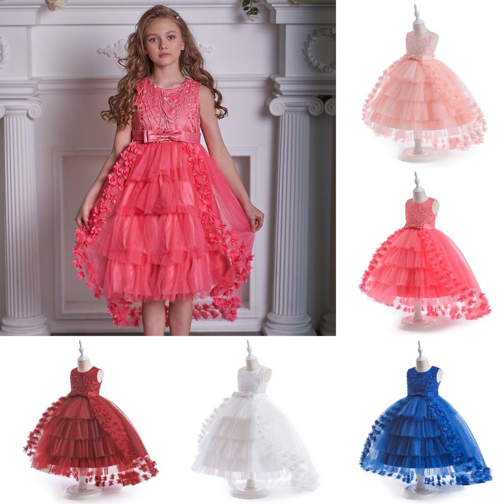 Girls Princess Gown Performance