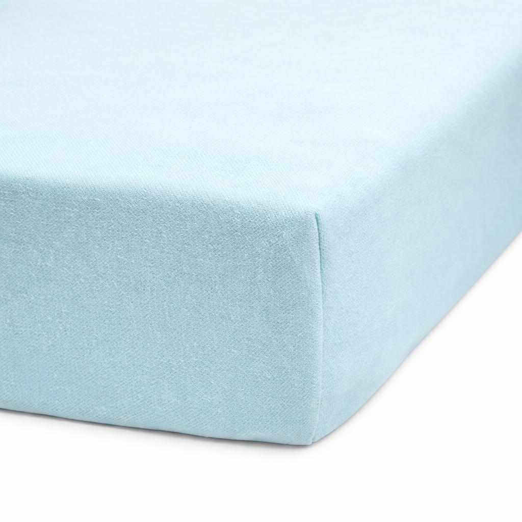 Fitted sheet 120x200 blue