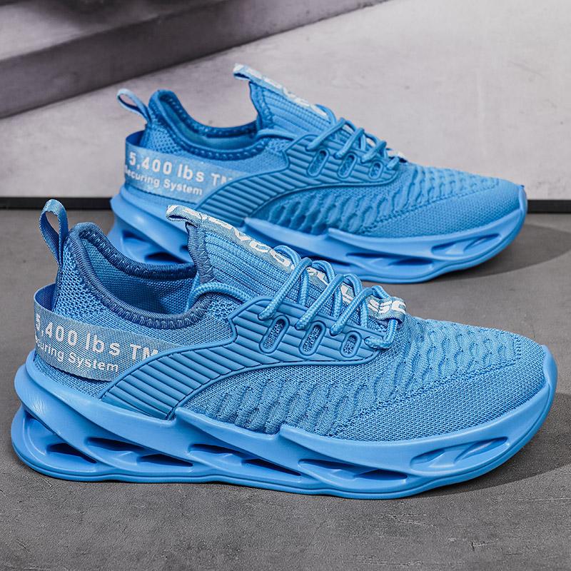 Hot Sale Pink Casual Sneakers Women Men Blade Shoes Big Size 46 Light Breathable Running Shoes Shoes Men Mesh Sports Sneakers