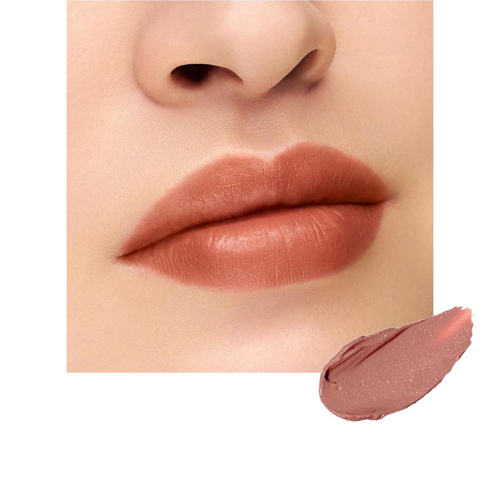 SUQQU Velvet Fit Lipstick 02 Fragrance Wood - KOUBOKU <Refill + Case Set>