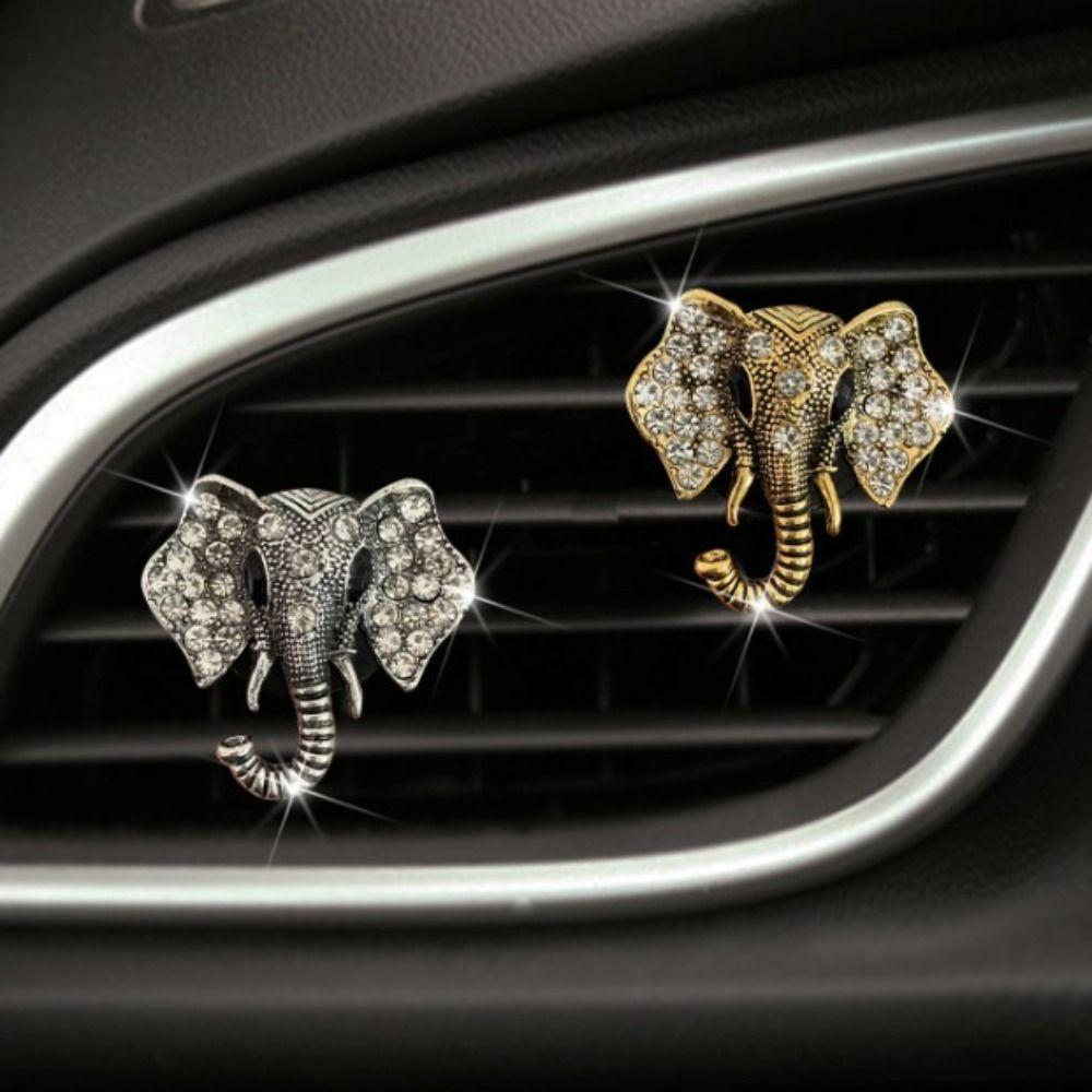 

2 шт. Металл с блестящими стразами, автоосвежитель, блестящие аксессуары для автомобилей, грузовиков, внедорожников, минивэнов и т. д.