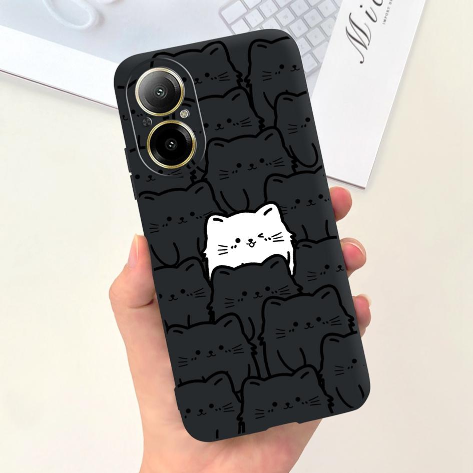 For Realme C67 4G Case RMX3890 Shockproof Cover Fashion Marble Slim Soft Silicone Phone Case For RealmeC67 4G C 67 Protect Shell